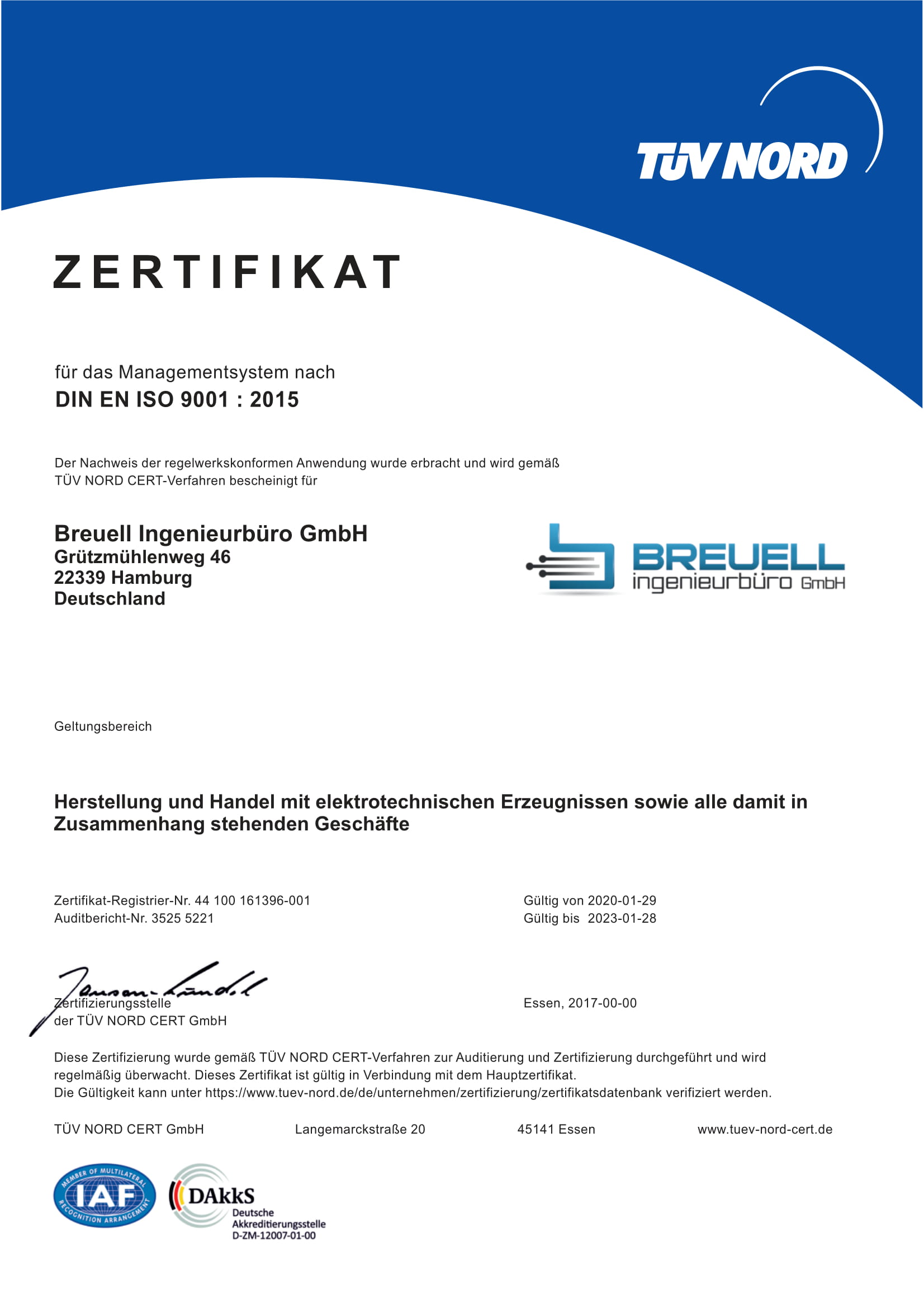 ISO 9001-certifiering