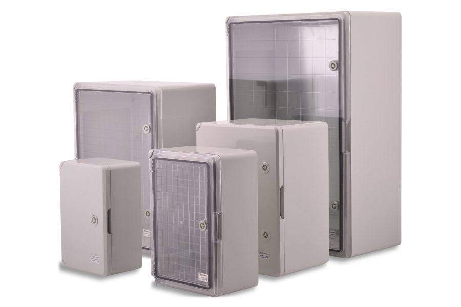 Large enclosure systems for wall mounting Fleet series