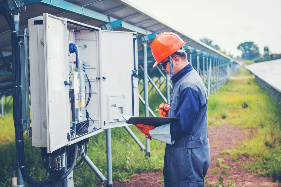 Die BOXEXPERT Gehäusesysteme werden auch an Solaranlagen eingesetzt.