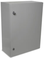 Stahlblech-Wandgehäuse Serie Treva 1200x600x400mm Deckel grau