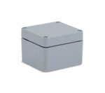 GRP-Gehäuse Serie Elbe Polyester 160x160x90mm IP66 Fehgrau – Bild 2