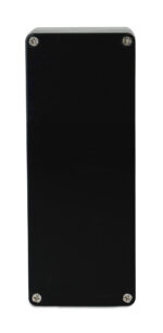 GRP-Gehäuse Serie Elbe Polyester 400x250x160mm IP66 Graphitschwarz – Bild 2